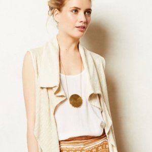 Anthropologie Puella Madeira Vest size XS